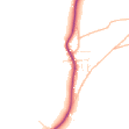 Daytime road noise heatmap for EX33 2EJ