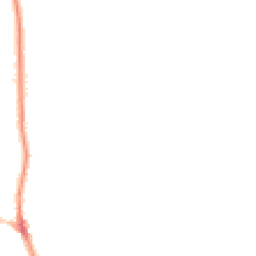 Night-time road noise heatmap for EX33 2EY