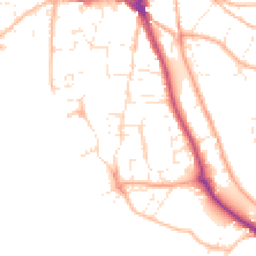 Daytime road noise heatmap for EX33 2FE