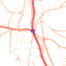 Daytime road noise heatmap for EX33 2JG