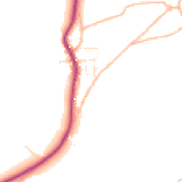 Daytime road noise heatmap for EX33 2LP