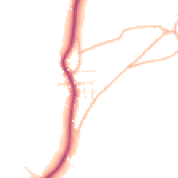 Daytime road noise heatmap for EX33 2LT