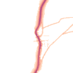 Daytime road noise heatmap for EX33 2NA