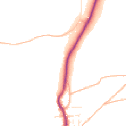 Daytime road noise heatmap for EX33 2NE