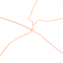Daytime road noise heatmap for EX33 2NH