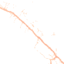 Daytime road noise heatmap for EX34 0AA