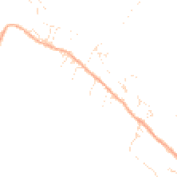 Daytime road noise heatmap for EX34 0AE