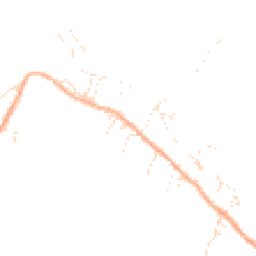 Daytime road noise heatmap for EX34 0AH