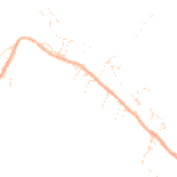 Daytime road noise heatmap for EX34 0AQ