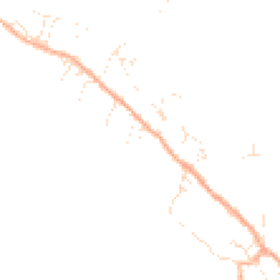 Daytime road noise heatmap for EX34 0BD
