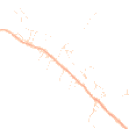 Daytime road noise heatmap for EX34 0BU