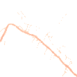 Daytime road noise heatmap for EX34 0DA