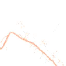 Daytime road noise heatmap for EX34 0DW