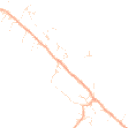 Daytime road noise heatmap for EX34 0DX