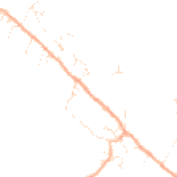 Daytime road noise heatmap for EX34 0DY
