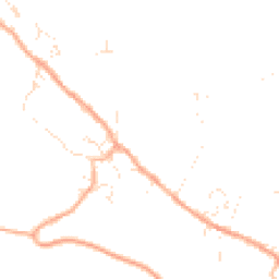 Daytime road noise heatmap for EX34 0JJ