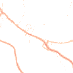 Daytime road noise heatmap for EX34 0JY