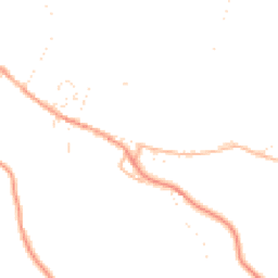 Daytime road noise heatmap for EX34 0LB