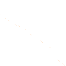 Night-time road noise heatmap for EX34 0LD