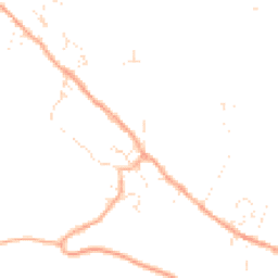 Daytime road noise heatmap for EX34 0NH
