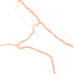 Daytime road noise heatmap for EX34 0NW