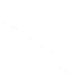 Night-time road noise heatmap for EX34 0PJ