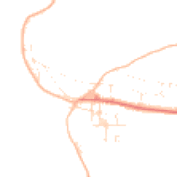 Daytime road noise heatmap for EX34 7AY