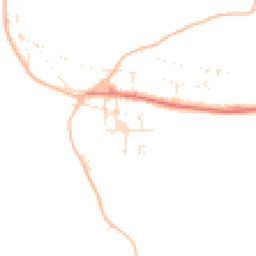 Daytime road noise heatmap for EX34 7BB