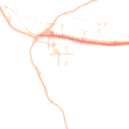 Daytime road noise heatmap for EX34 7BD