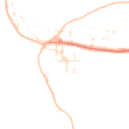 Daytime road noise heatmap for EX34 7BJ