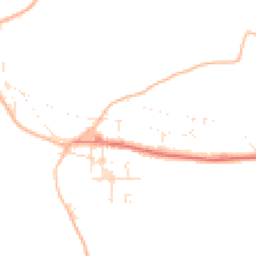 Daytime road noise heatmap for EX34 7BX