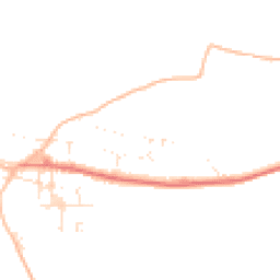 Daytime road noise heatmap for EX34 7BZ