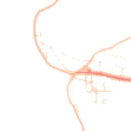 Daytime road noise heatmap for EX34 7DQ