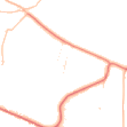 Daytime road noise heatmap for EX34 7HB