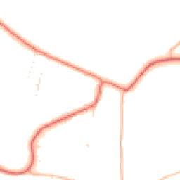 Daytime road noise heatmap for EX34 7HQ