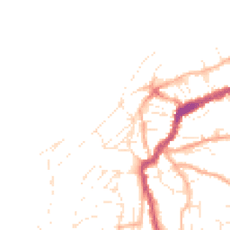 Daytime road noise heatmap for EX34 8AY
