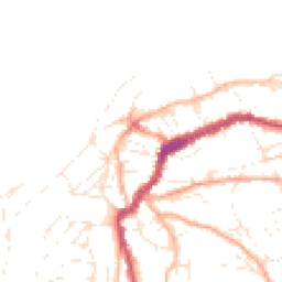Daytime road noise heatmap for EX34 8BJ