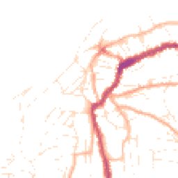 Daytime road noise heatmap for EX34 8BY