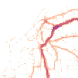 Daytime road noise heatmap for EX34 8BZ