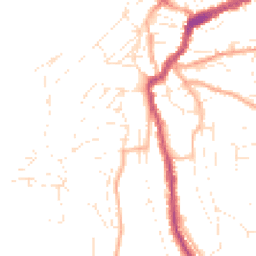 Daytime road noise heatmap for EX34 8DR