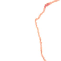 Night-time road noise heatmap for EX34 8DR