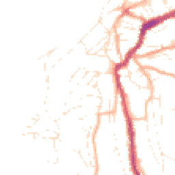Daytime road noise heatmap for EX34 8DS