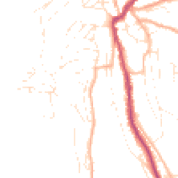 Daytime road noise heatmap for EX34 8DX