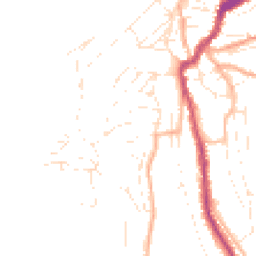 Daytime road noise heatmap for EX34 8DZ
