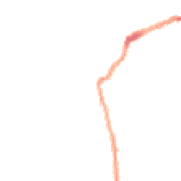 Night-time road noise heatmap for EX34 8EE