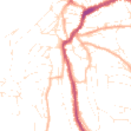 Daytime road noise heatmap for EX34 8EG