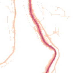 Daytime road noise heatmap for EX34 8EW