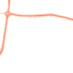 Night-time road noise heatmap for EX34 8FH