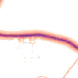 Daytime road noise heatmap for EX34 8FN