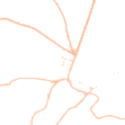 Daytime road noise heatmap for EX34 8FQ
